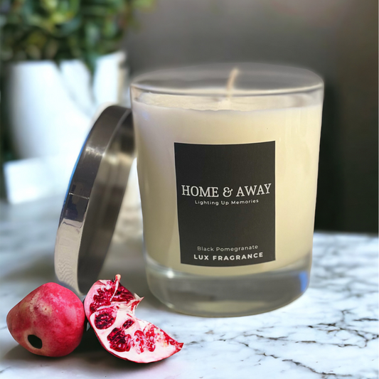 Black Pomegranate Scented Candle