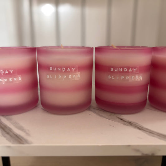 Sunday Slippers Candle - Home-away.co.uk