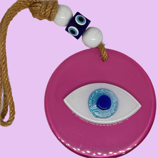 Evil Eye | Glass Wall | Window Hanging - Home-away.co.uk