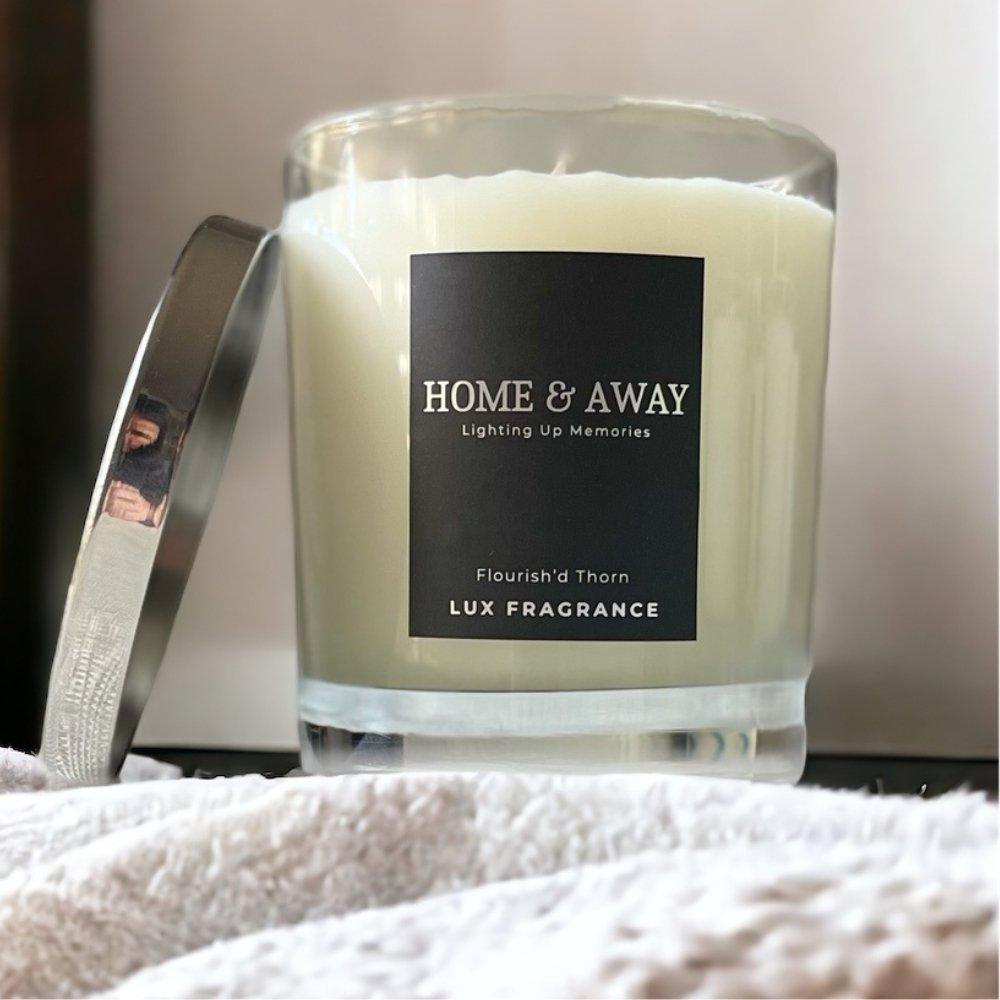 Flourish'd Thorn | Soy Wax Scented Candle - Home-away.co.uk