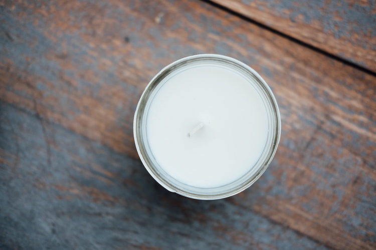 tinned candle