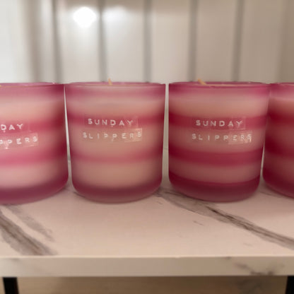 Sunday Slippers Candle - Home-away.co.uk
