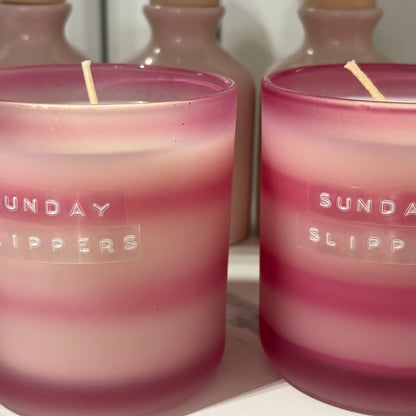 Sunday Slippers Candle - Home-away.co.uk