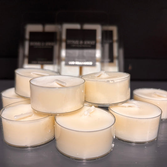 Soy Wax | Tea Lights | Unscented