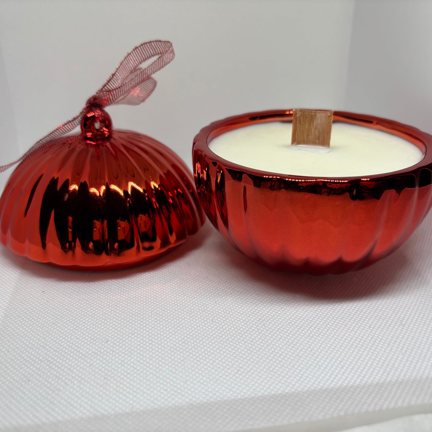 Red Glass Christmas Bauble