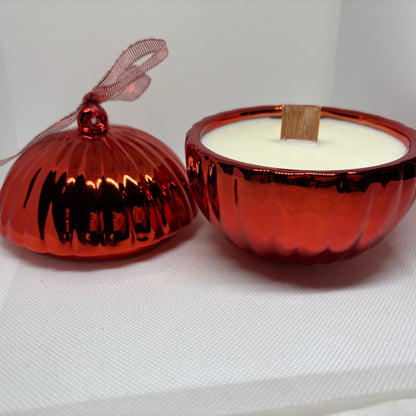 Red Glass Christmas Bauble