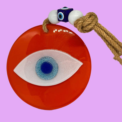 Evil Eye | Glass Wall | Window Hanging - Home-away.co.uk
