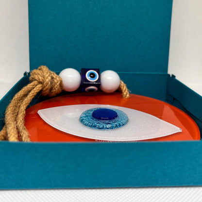 Evil Eye | Glass Wall | Window Hanging - Home-away.co.uk