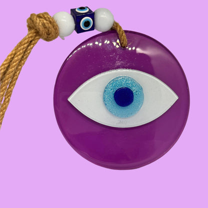 Evil Eye | Glass Wall | Window Hanging - Home-away.co.uk