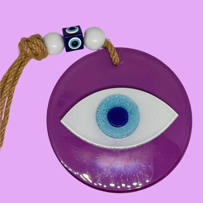 Evil Eye | Glass Wall | Window Hanging - Home-away.co.uk