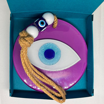 Evil Eye | Glass Wall | Window Hanging - Home-away.co.uk