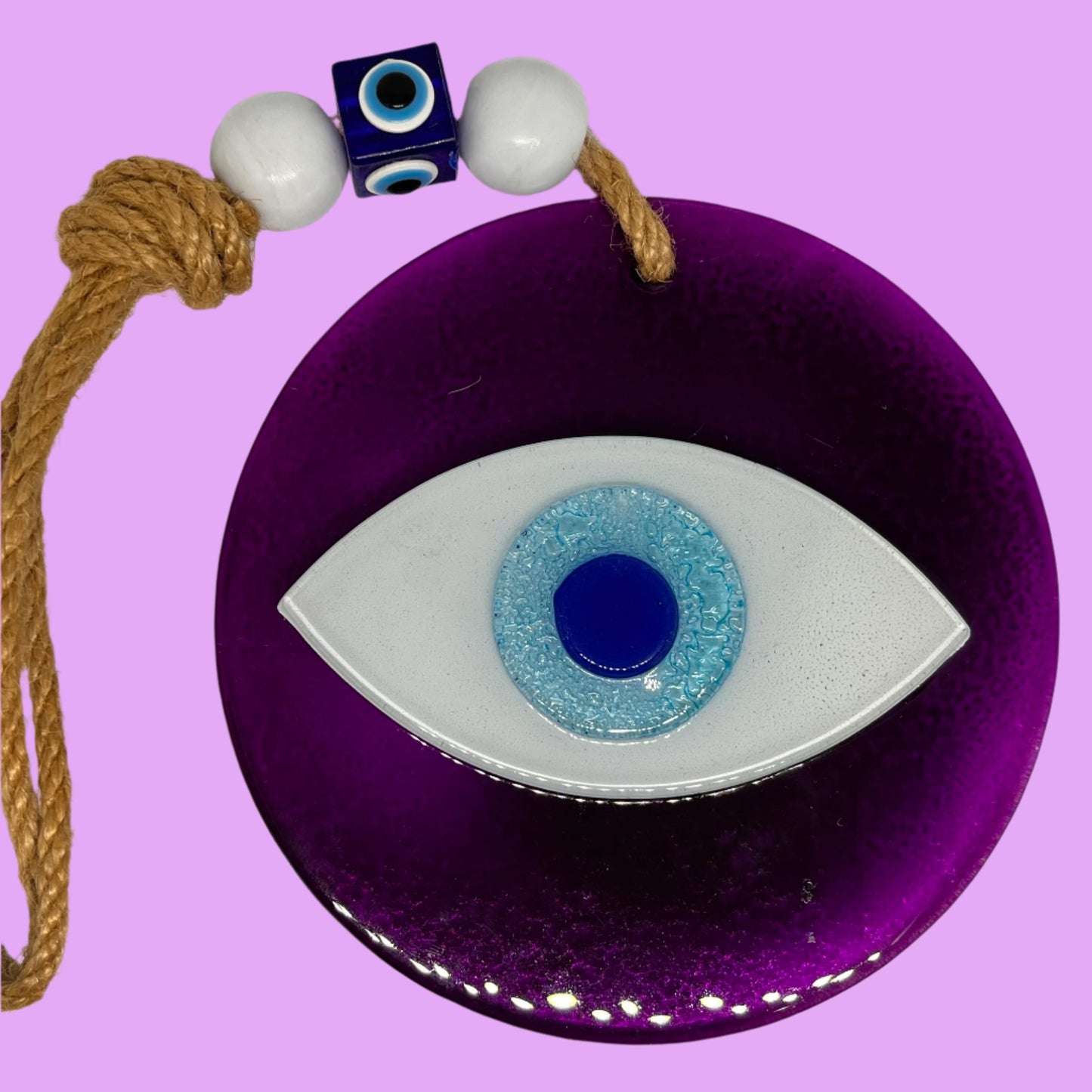 Evil Eye | Glass Wall | Window Hanging