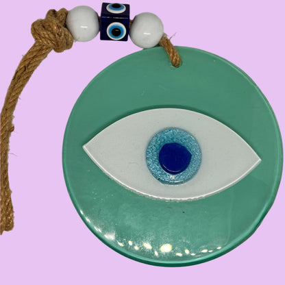 Evil Eye | Glass Wall | Window Hanging - Home-away.co.uk