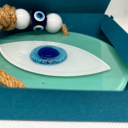 Evil Eye | Glass Wall | Window Hanging - Home-away.co.uk