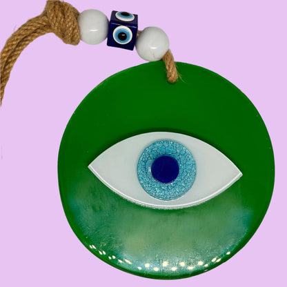 Evil Eye | Glass Wall | Window Hanging - Home-away.co.uk