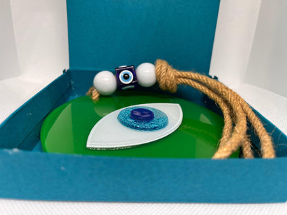 Evil Eye | Glass Wall | Window Hanging - Home-away.co.uk