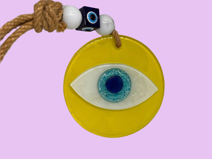 Evil Eye | Glass Wall | Window Hanging - Home-away.co.uk