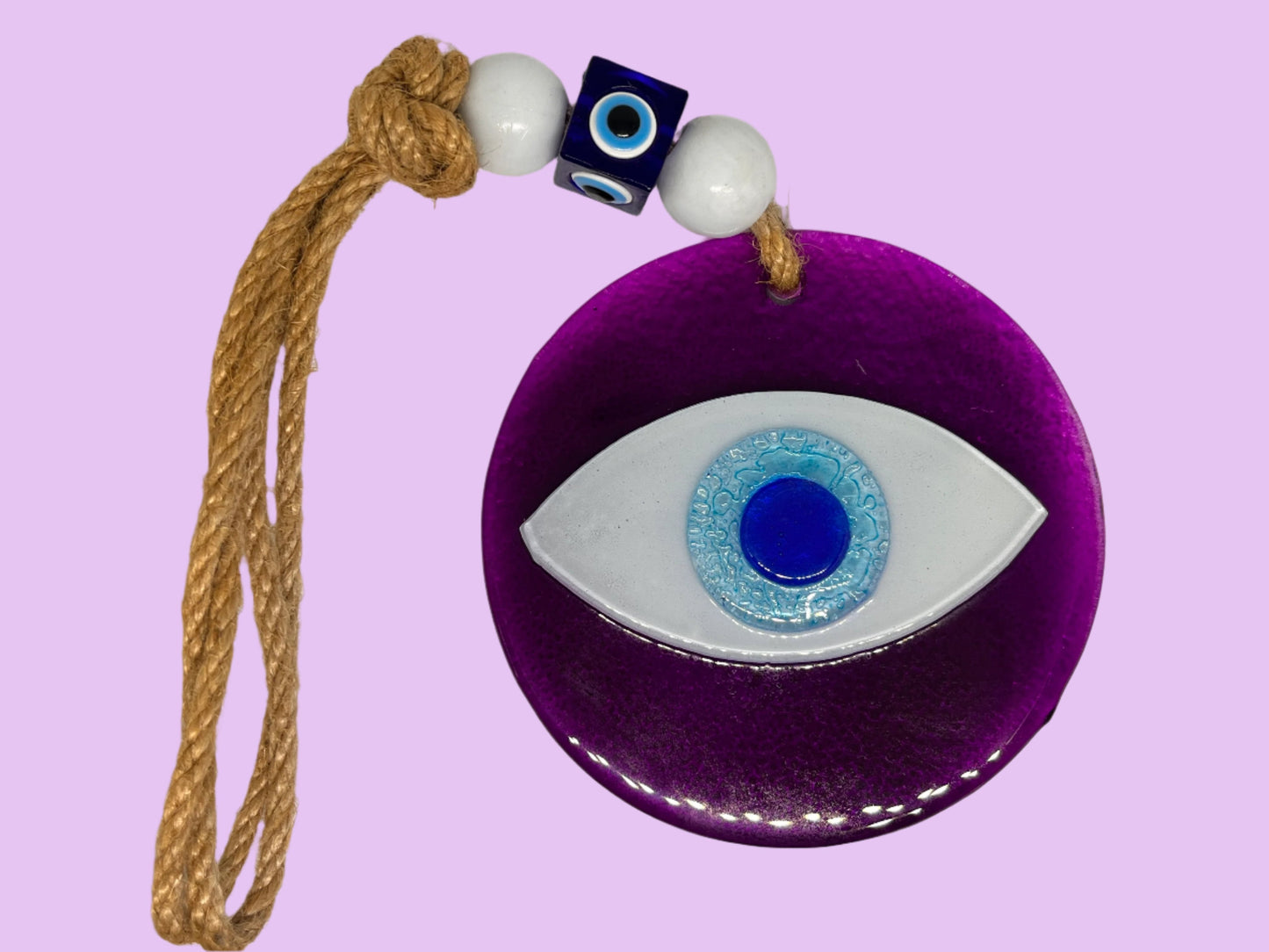 Evil Eye | Glass Wall | Window Hanging