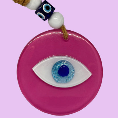 Evil Eye | Glass Wall | Window Hanging - Home-away.co.uk