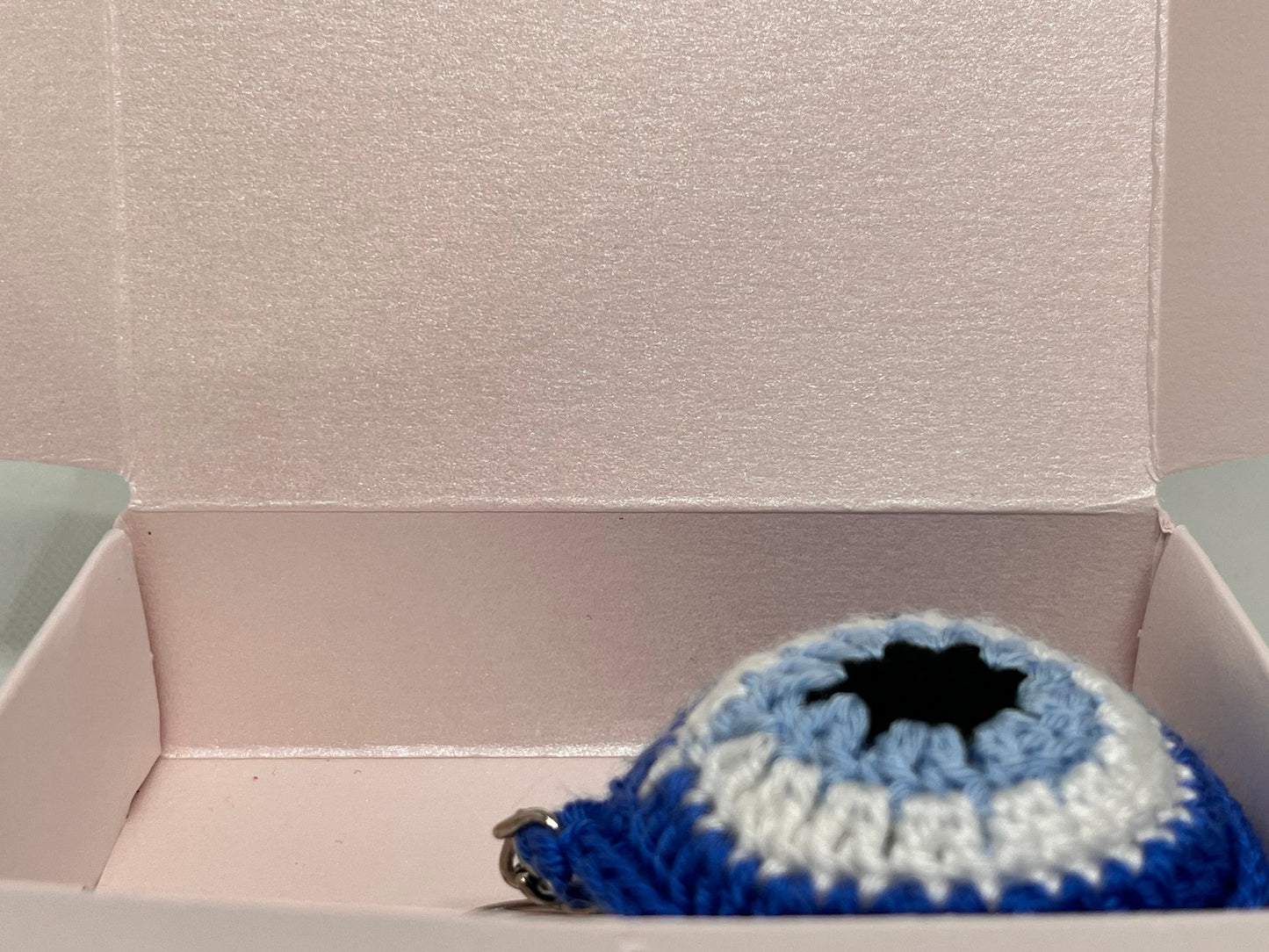 Crochet Evil Eye Key Ring - Home - away.co.uk