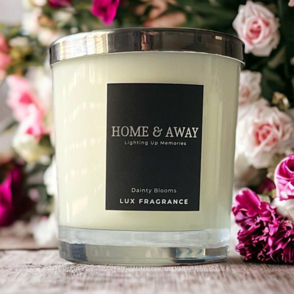 Dainty Blooms | Soy Wax Scented Candle - Home-away.co.uk