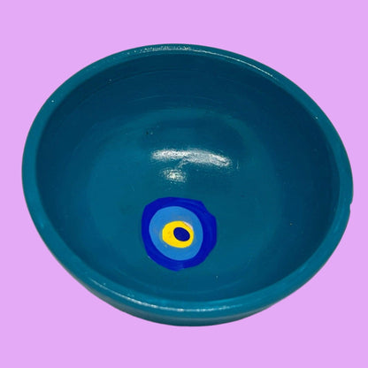 Dipping Bowl Set | Hand Painted | Evil Eye Dipping Bowl Set - Home-away.co.uk