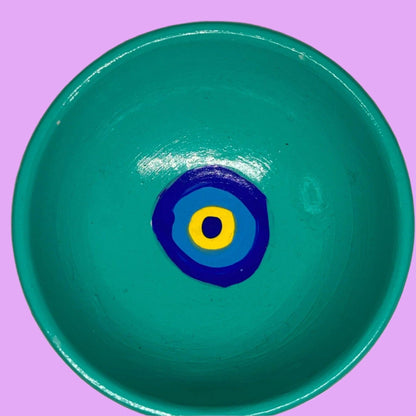 Dipping Bowl Set | Hand Painted | Evil Eye Dipping Bowl Set - Home-away.co.uk