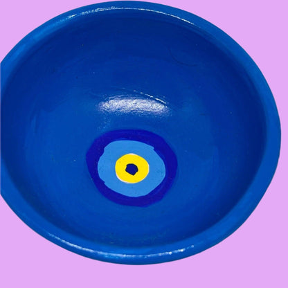 Dipping Bowl Set | Hand Painted | Evil Eye Dipping Bowl Set - Home-away.co.uk
