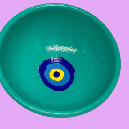 Dipping Bowl Set | Hand Painted | Evil Eye Dipping Bowl Set - Home-away.co.uk