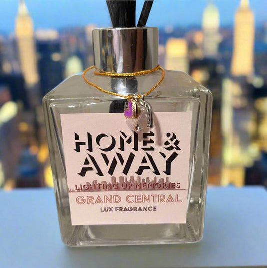 Grand Central | 200g Marna Cube | Scented Reed Diffuser | LIMITED EDITION Fragrance Collection - Home - away.co.uk