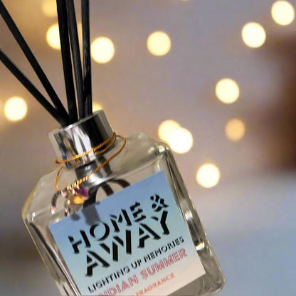Indian Summer | Marna Cube | Scented Reed Diffuser | LIMITED EDITION Fragrance Collection - Home-away.co.uk