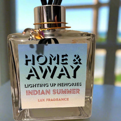 Indian Summer | Marna Cube | Scented Reed Diffuser | LIMITED EDITION Fragrance Collection - Home-away.co.uk