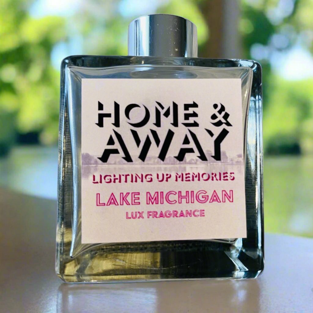 Lake Michigan | 200g Marna Cube | Scented Reed Diffuser | LIMITED EDITION Home Fragrance Collection - Home - away.co.uk