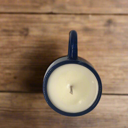NAVY | Evil Eye | Coffee Cup Candles - Home-away.co.uk