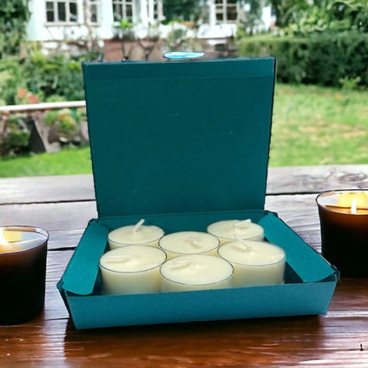 Soy Wax | Tea Lights | Unscented - Home-away.co.uk