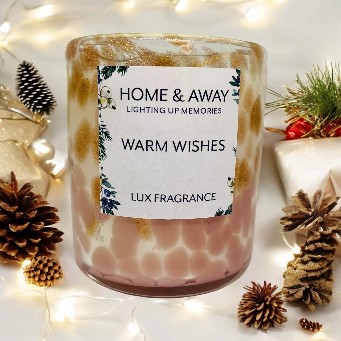 Warm Wishes | Signature Collection | 200g Vogue Candle - Home - away.co.uk